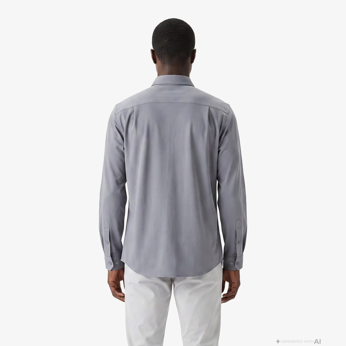 Lacoste Slim Fit Erkek Gri Gömlek