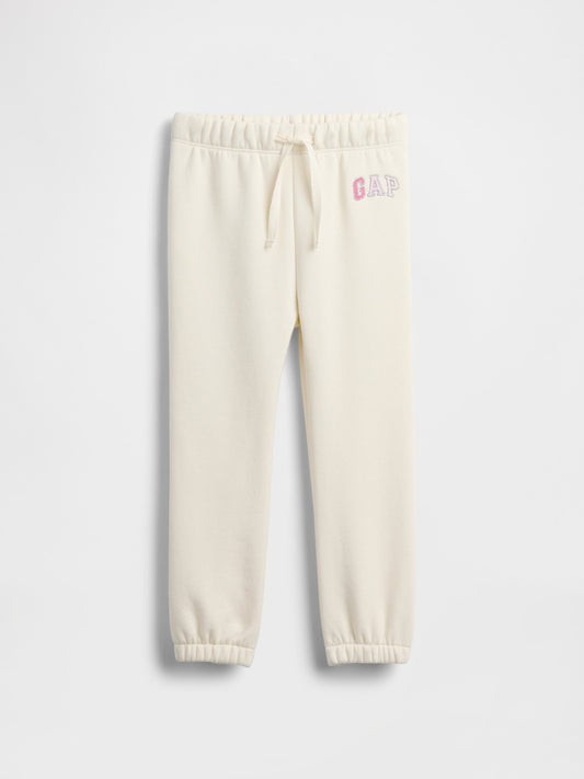 Kırık Beyaz Relaxed Logo Pull-on Jogger Eşofman Altı