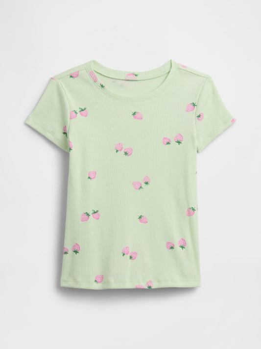 Açık Yeşil Ribana T-shirt