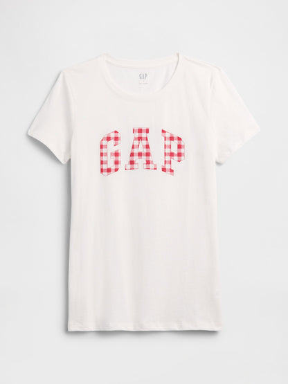 Beyaz Gap Logo T-shirt
