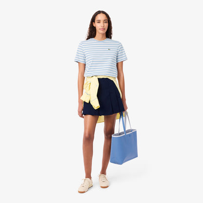 Lacoste Regular Fit Kadın Mavi T-shirt