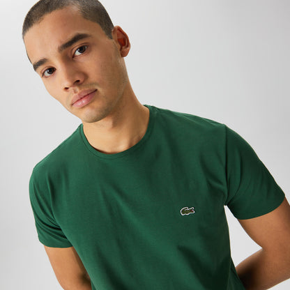 Lacoste Slim Fit Erkek Yeşil T-shirt