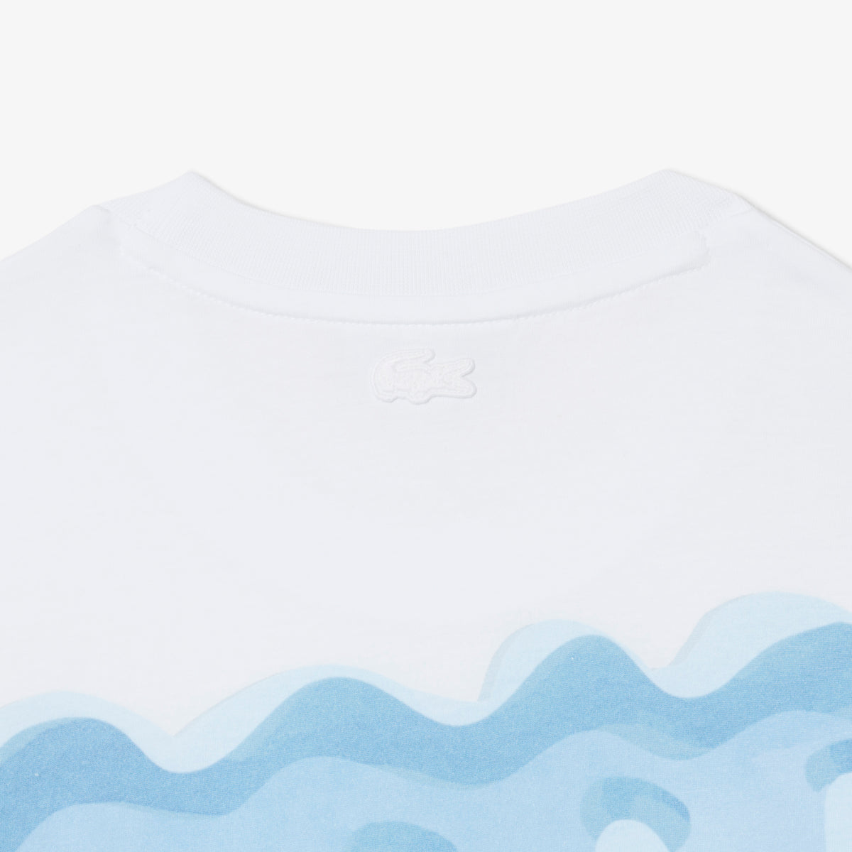 Lacoste Classic Fit Erkek Beyaz T-shirt