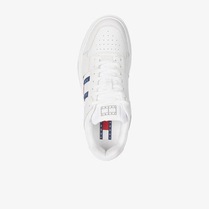Tommy Hilfiger The Brooklyn Leather Essentials Erkek Beyaz Spor Ayakkabı