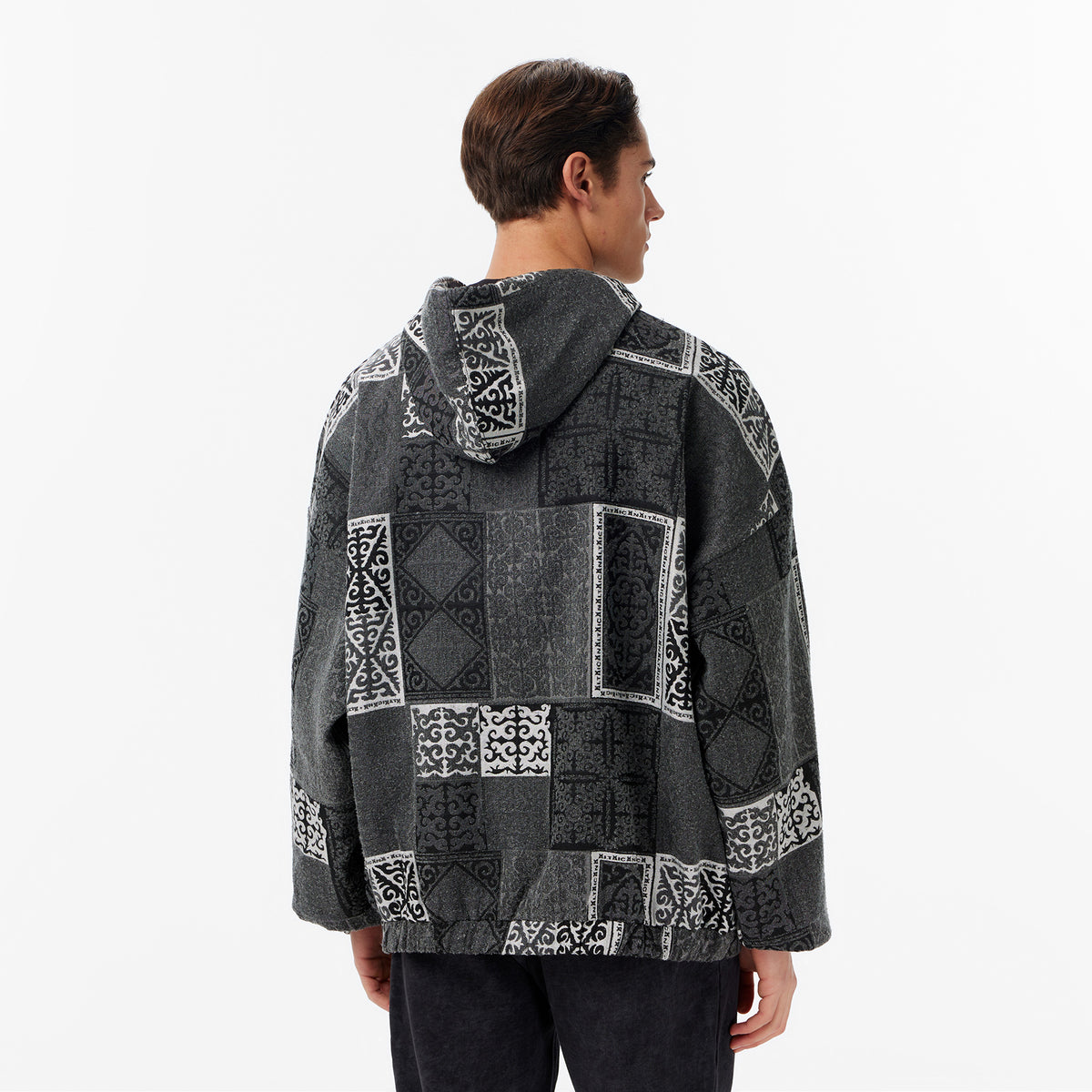 Les Benjamins Erkek Gri Hoodie
