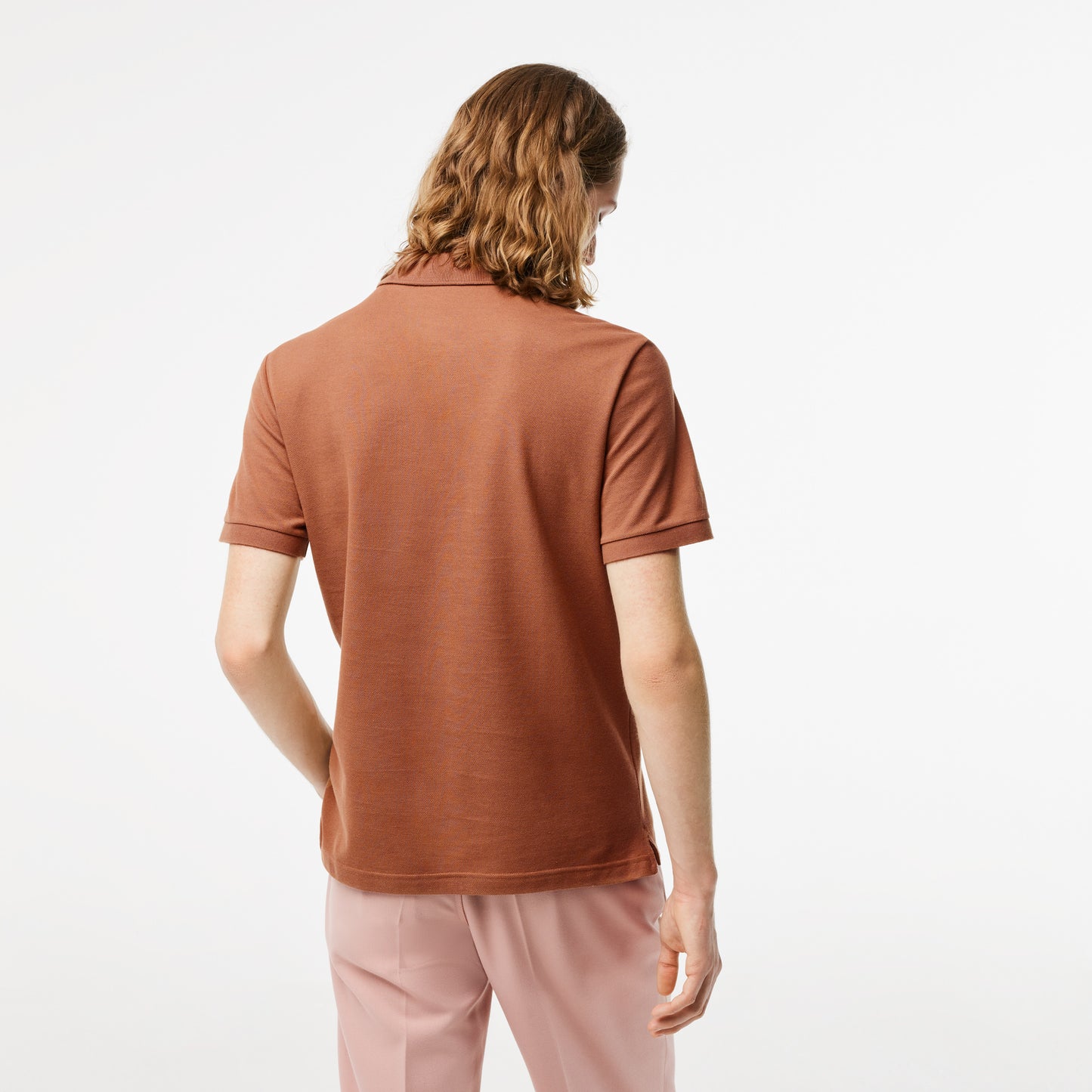 Lacoste L.12.12 Erkek Slim Fit Erkek Kahverengi Polo
