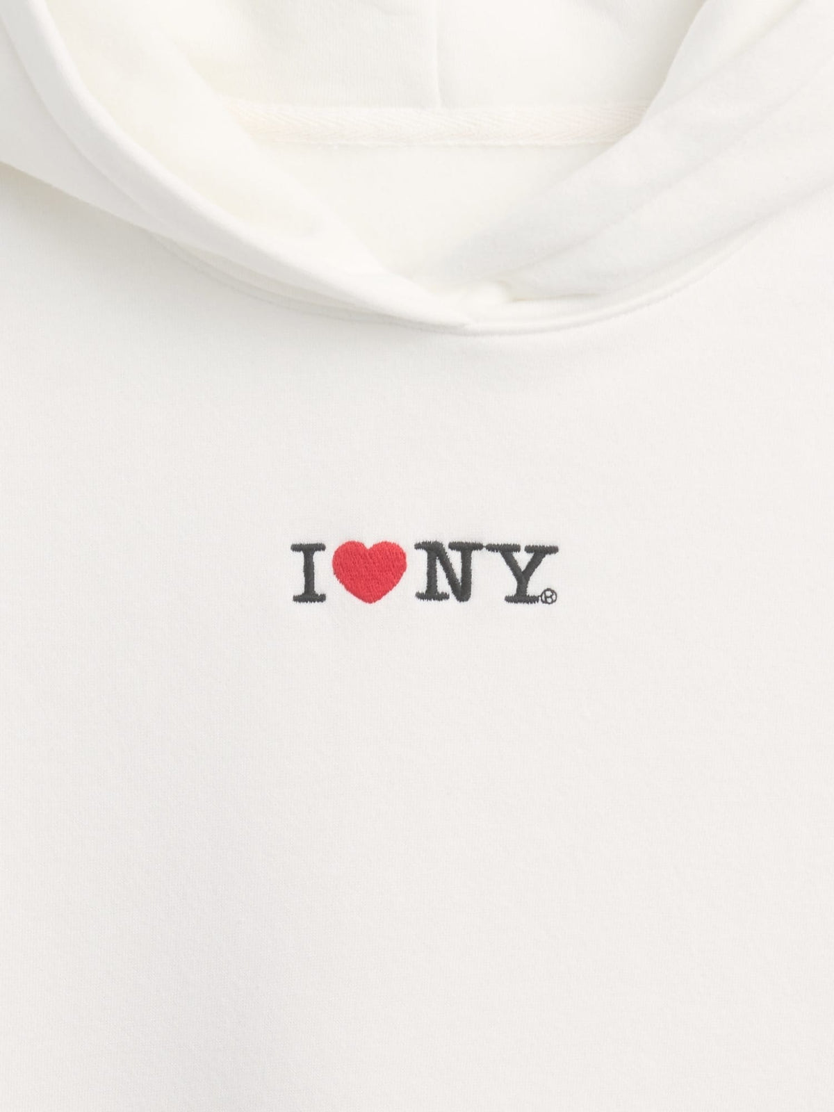 Beyaz Vintagesoft Oversized I Heart Ny Sweatshirt