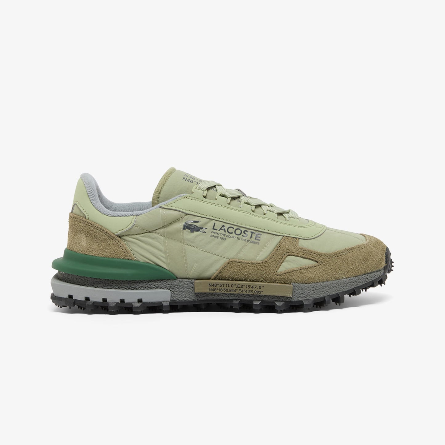 Lacoste Elite Active Erkek Haki Spor Ayakkabı