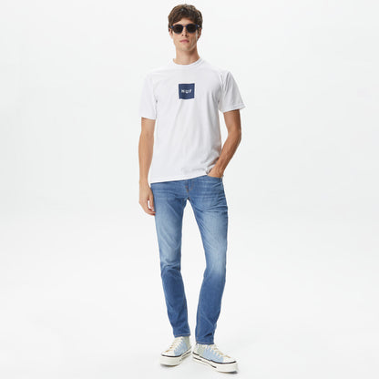 Huf Set Box Erkek Beyaz T-shirt
