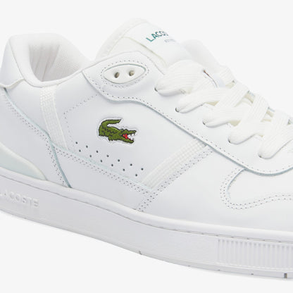 Lacoste T-clip Set Leather Erkek Beyaz Sneaker