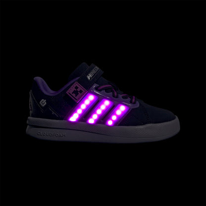 Adidas Minecraft Lightorama Elastic Lace Çocuk Siyah Spor Ayakkabı