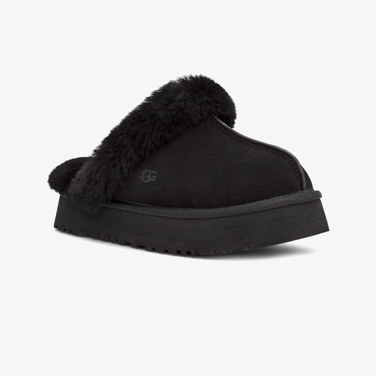 Ugg Disquette Kadın Siyah Terlik