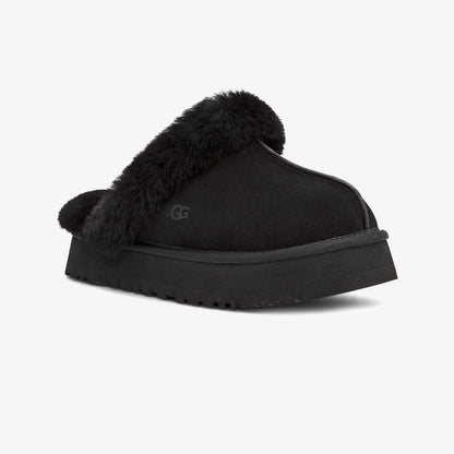Ugg Disquette Kadın Siyah Terlik