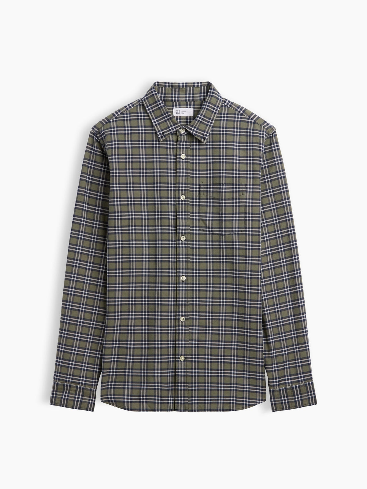 Yeşil Standard Oxford Gömlek