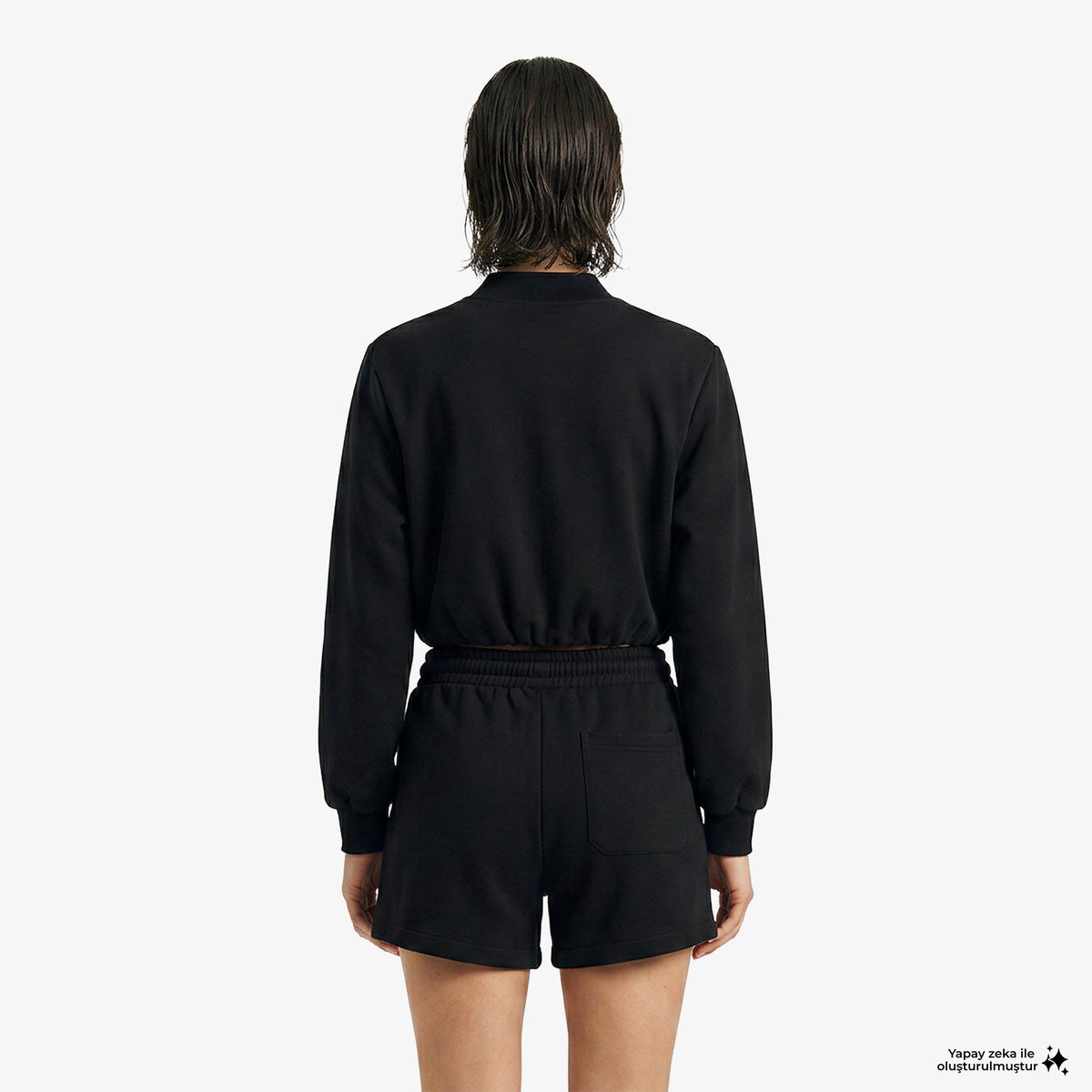 Unıted4 Regular Fit Kadın Siyah Ceket