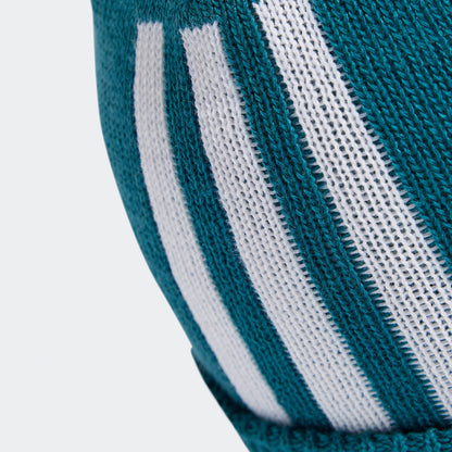 Adidas Adicolor Cuff Knit Unisex Turkuaz Bere