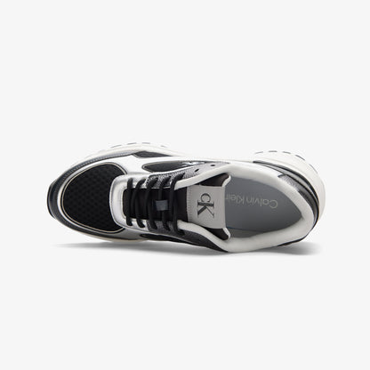 Calvin Klein Hike Runner Laceup Mesh Erkek Siyah Sneaker