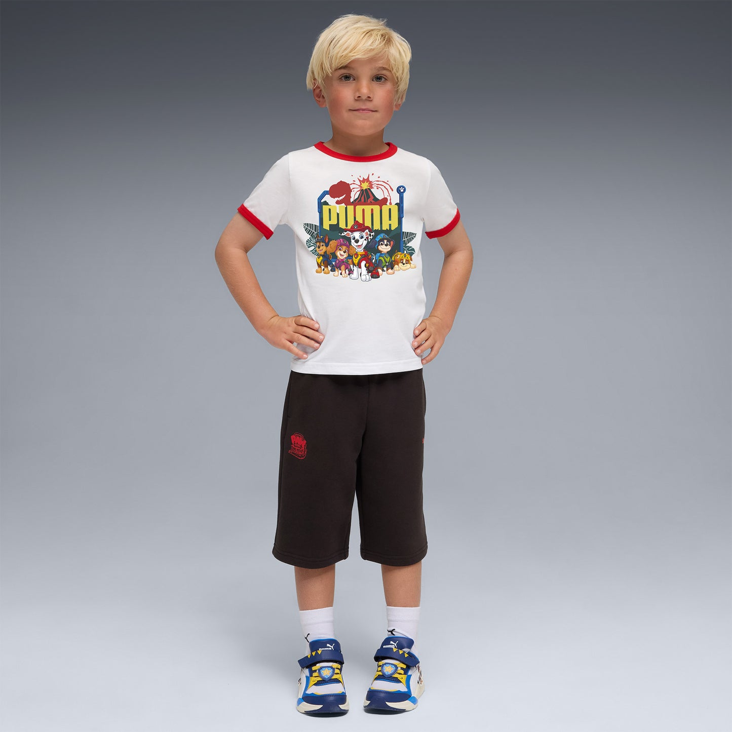 Puma X Paw Patrol Ringer Çocuk Beyaz T-shirt