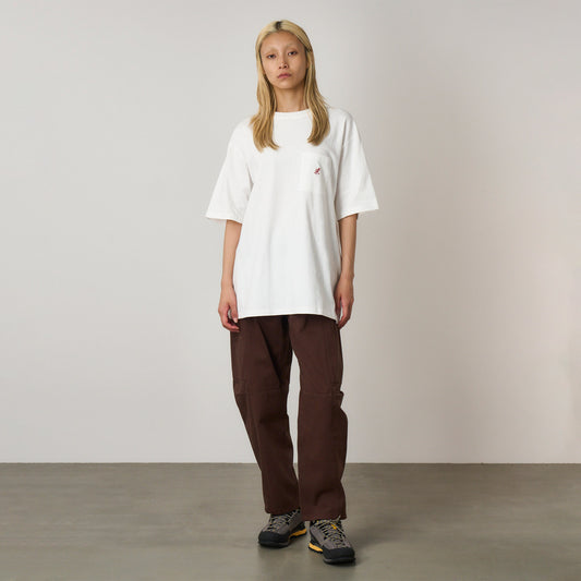 Gramicci One Point Erkek Beyaz T-shirt