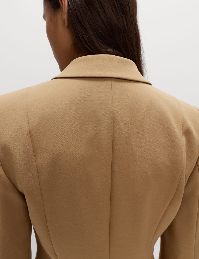 Twill Kumaş Blazer Ceket