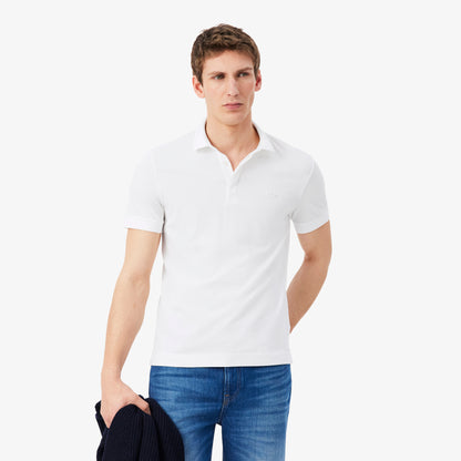 Lacoste Paris erkek Regular Fit Beyaz Polo