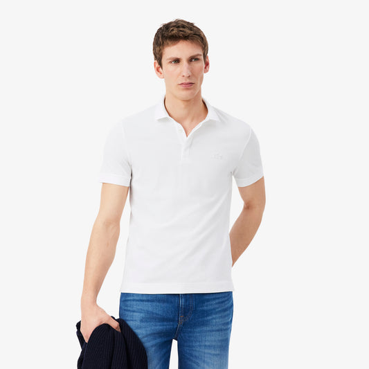 Lacoste Paris erkek Regular Fit Beyaz Polo