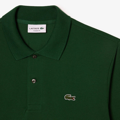 Lacoste Erkek Classic Fit Uzun Kollu Yeşil L1212 Polo