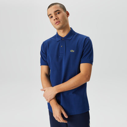 Lacoste Classic Fit L1212 Erkek Lacivert Polo