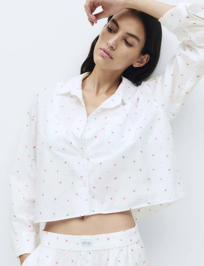 Desenli Pijama Üstü