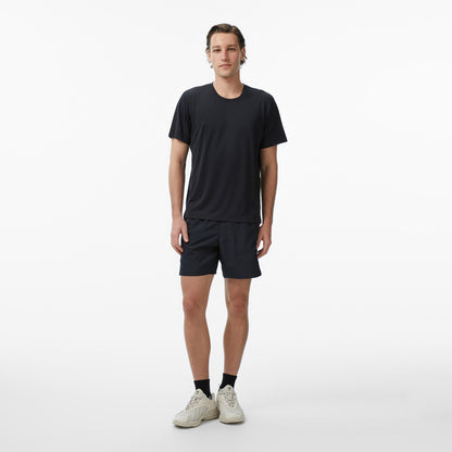 Brooks Dash Sleeve Erkek Siyah T-shirt