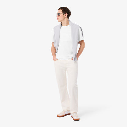 Lacoste Classic Fit Unisex Beyaz T-shirt