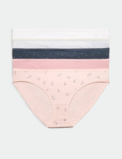 5'li Cotton Lycra® Bikini Külot Seti