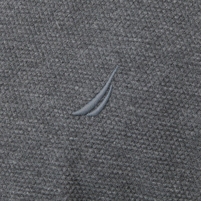 Nautica Classic Fit Erkek Uzun Kollu Polo Yaka Gri T-shirt