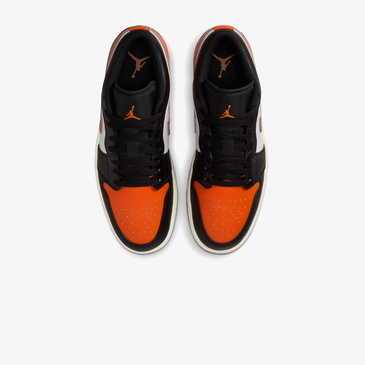Nike Air Jordan 1 Low Erkek Turunuc/siyah Spor Ayakkabı