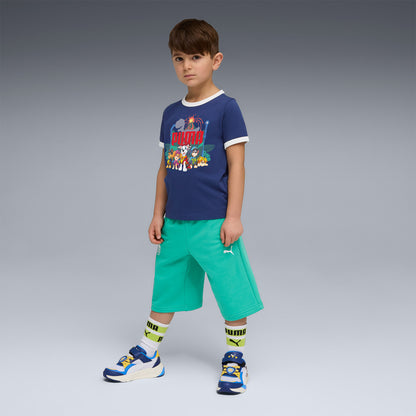 Puma X Paw Patrol Ringer Çocuk Mavi T-shirt