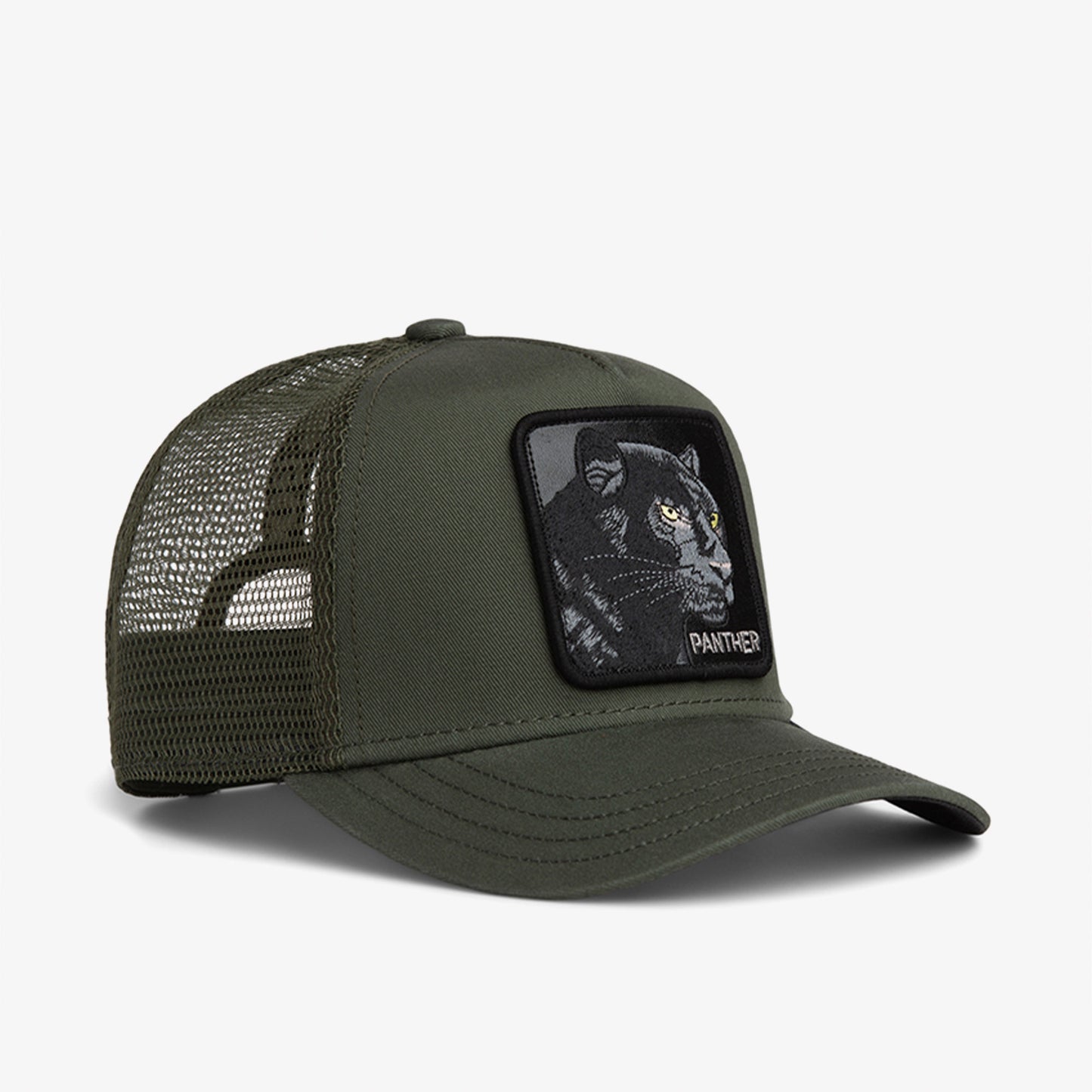 Goorin Bros Panther Trucker Mini Çocuk Haki Şapka