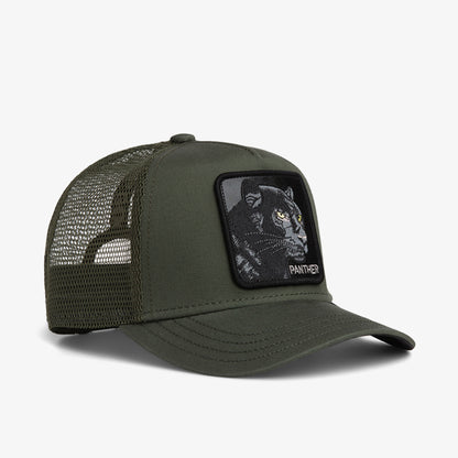 Goorin Bros Panther Trucker Mini Çocuk Haki Şapka