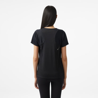 Nike Dri-fıt Race Top Ss Kadın Siyah Koşu T-shirt