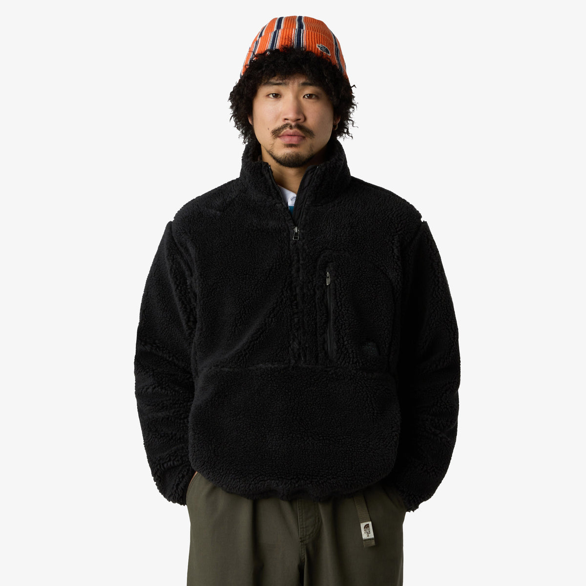 The North Face extreme Pile Pullover Erkek Siyah Ceket