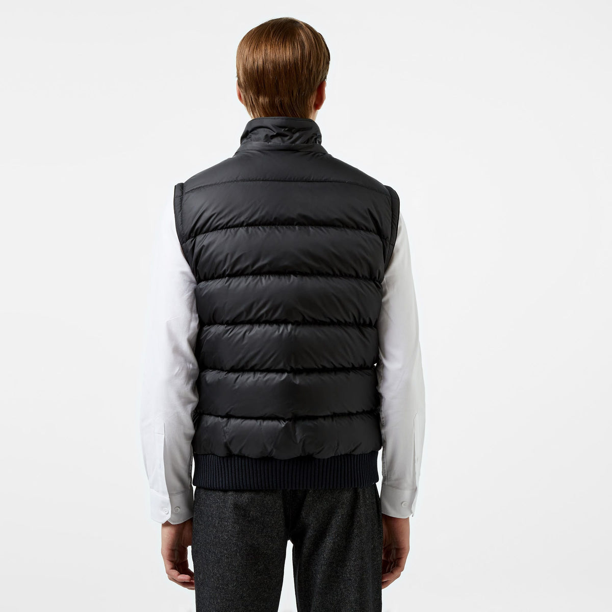 Lacoste Erkek Slim Fit Kapüşonlu Siyah Mont