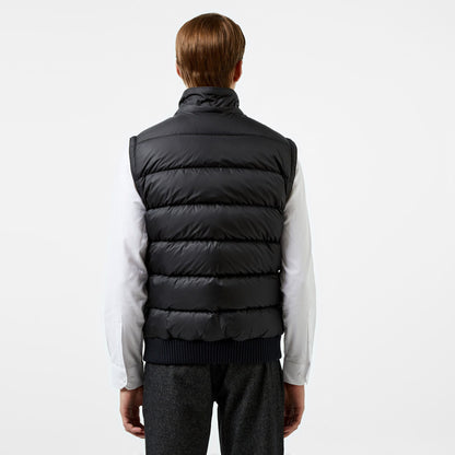 Lacoste Erkek Slim Fit Kapüşonlu Siyah Mont