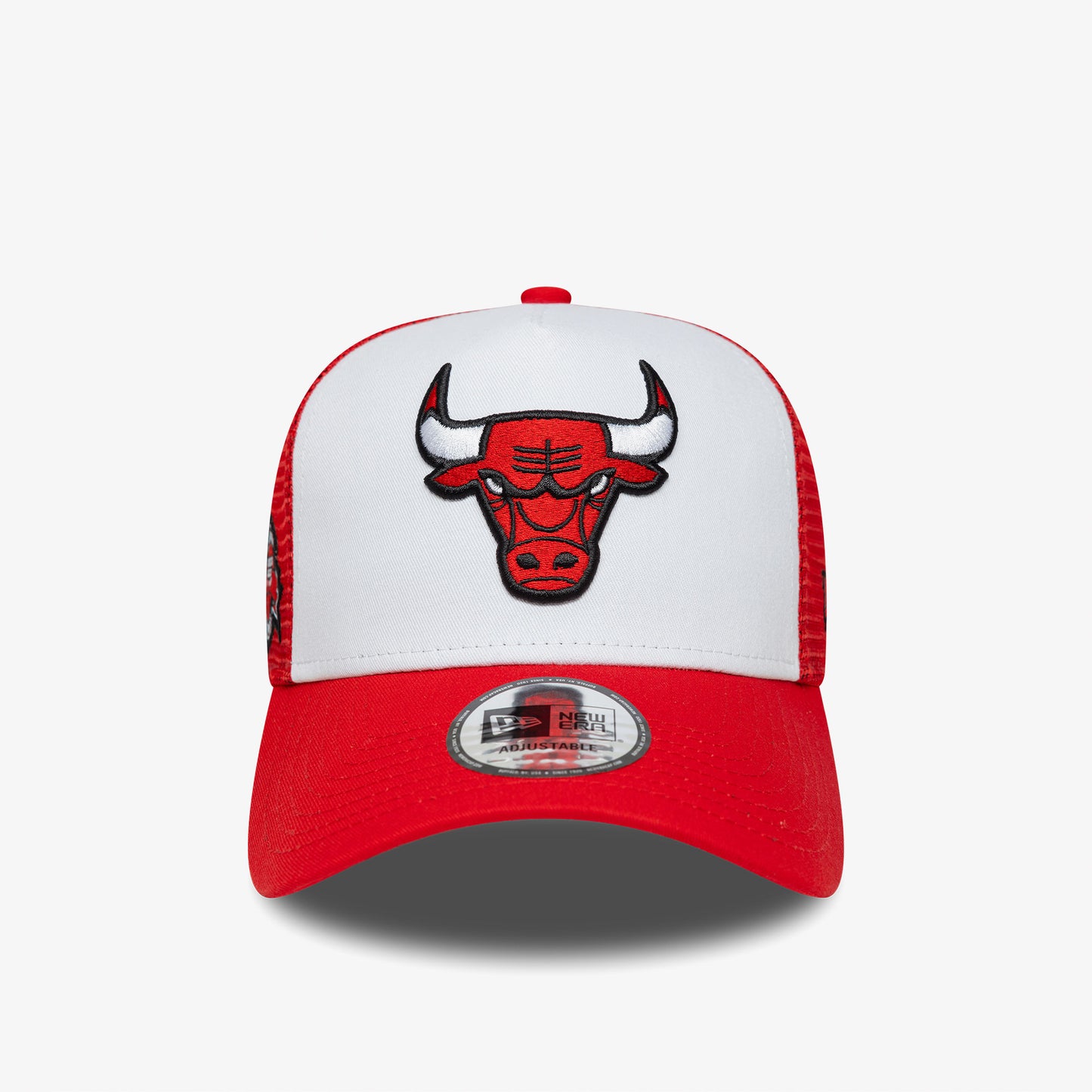 New Era Nba Side Patch Trucker Chicago Bulls Unisex Kırmızı Şapka