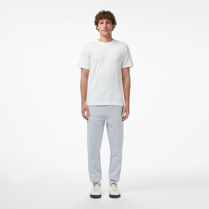 Lacoste Erkek Regular Fit Bisiklet Yaka Çizgili Beyaz T-shirt
