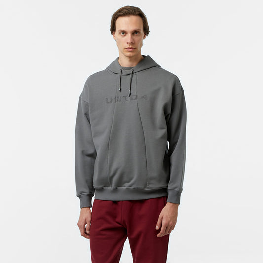 United4 Pieces Erkek Gri Hoodie