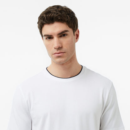 Nautica Erkek Beyaz Regular Fit T-shirt