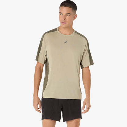 Asics Fujitrail Elite Ss Top Erkek Yeşil T-shirt