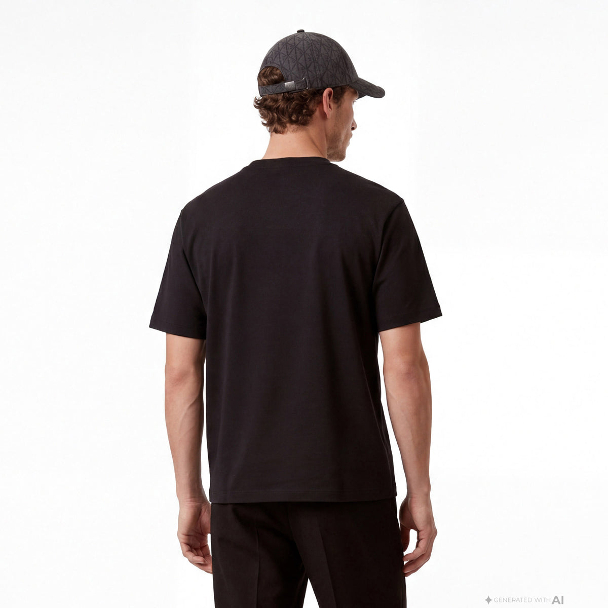 Calvin Klein Relaxed Fit Graphic Erkek Siyah T-shirt