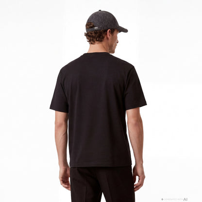 Calvin Klein Relaxed Fit Graphic Erkek Siyah T-shirt