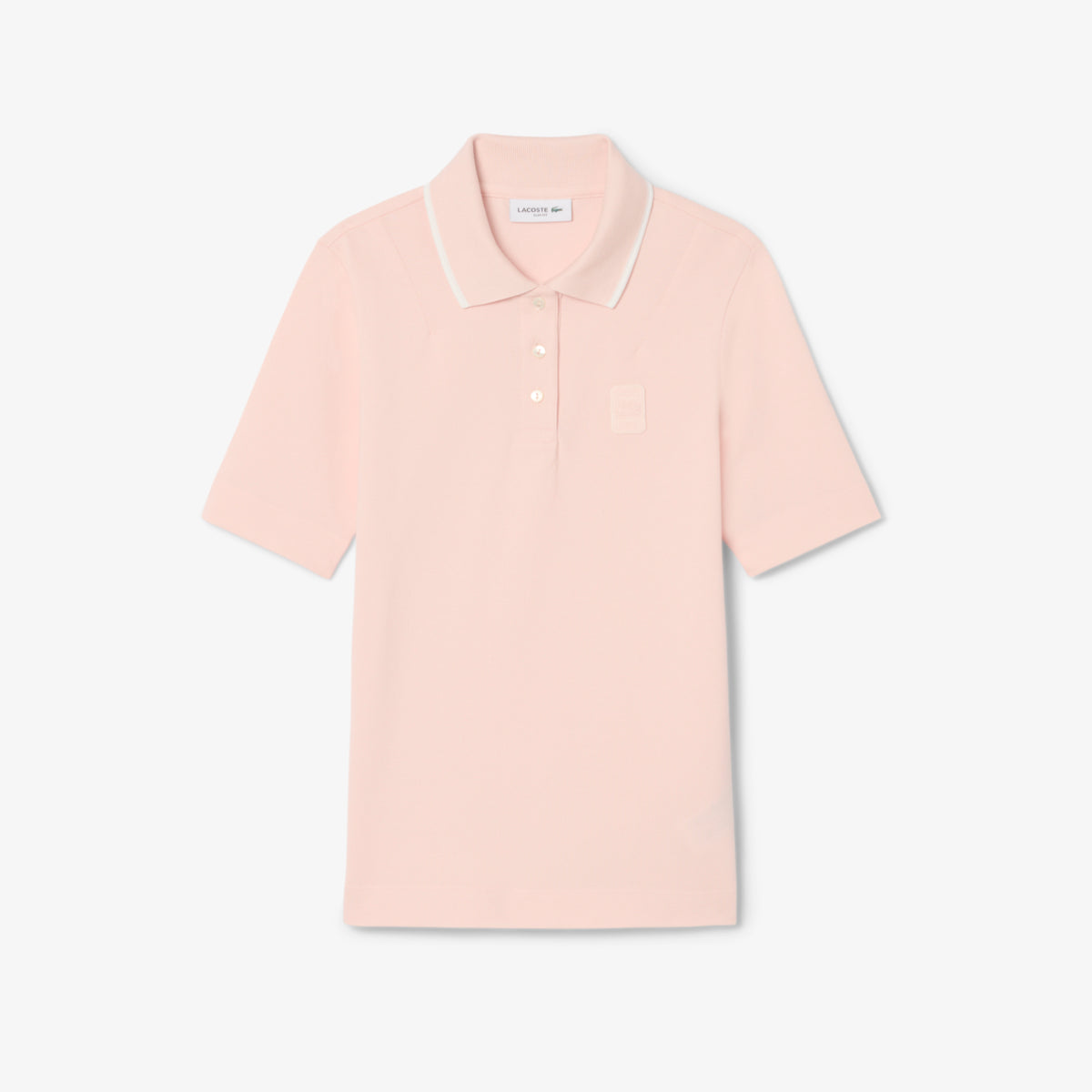 Lacoste Kadın Slim Fit Pembe Polo