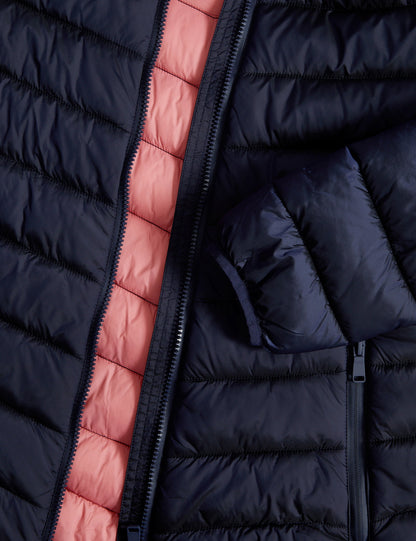 Regular Fit Kapüşonlu Puffer Şişme Mont (6-16 Yaş)